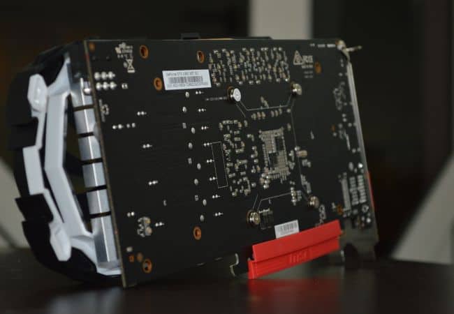 placa video backplate